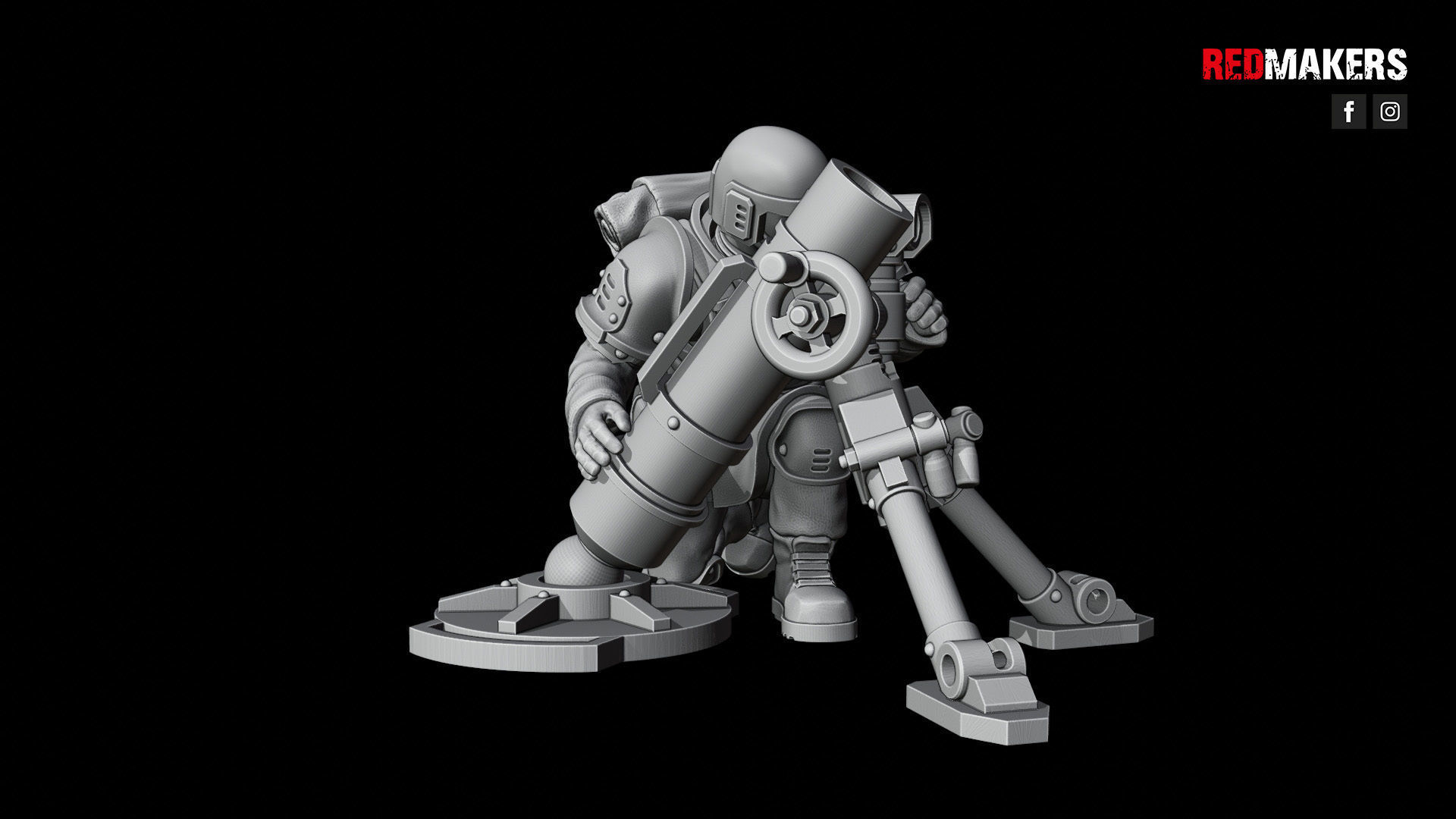 Shock Troops - Heavy Support Squad of the Imperial Force  3D print model_39