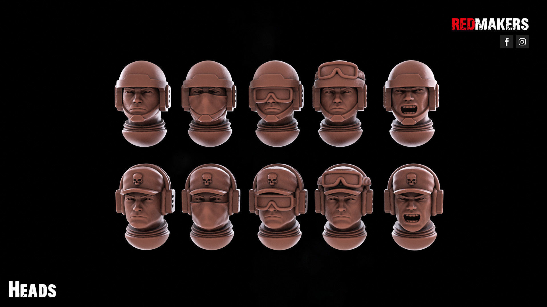 Shock Troops - Heavy Support Squad of the Imperial Force  3D print model_5