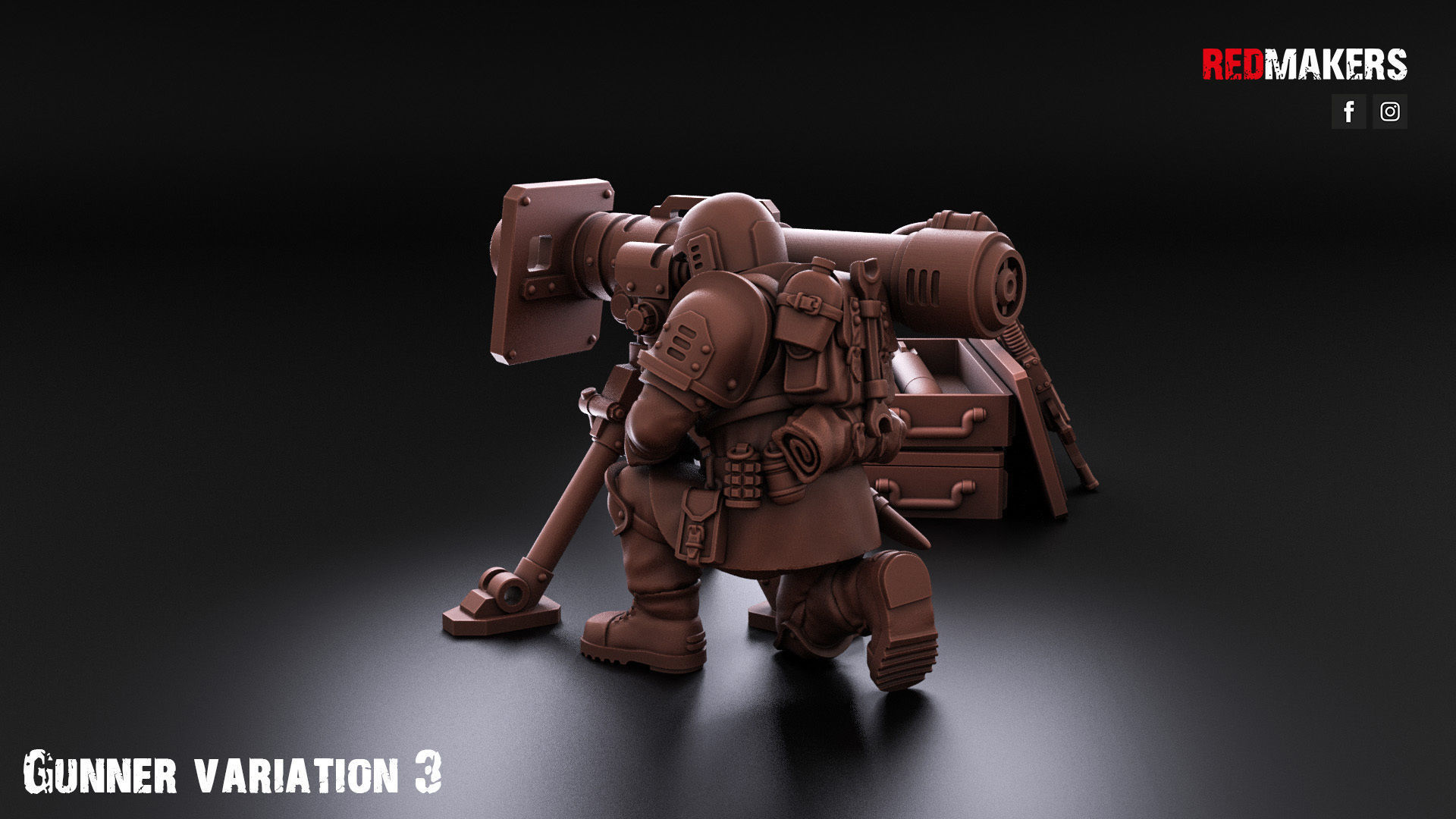 Shock Troops - Heavy Support Squad of the Imperial Force  3D print model_13