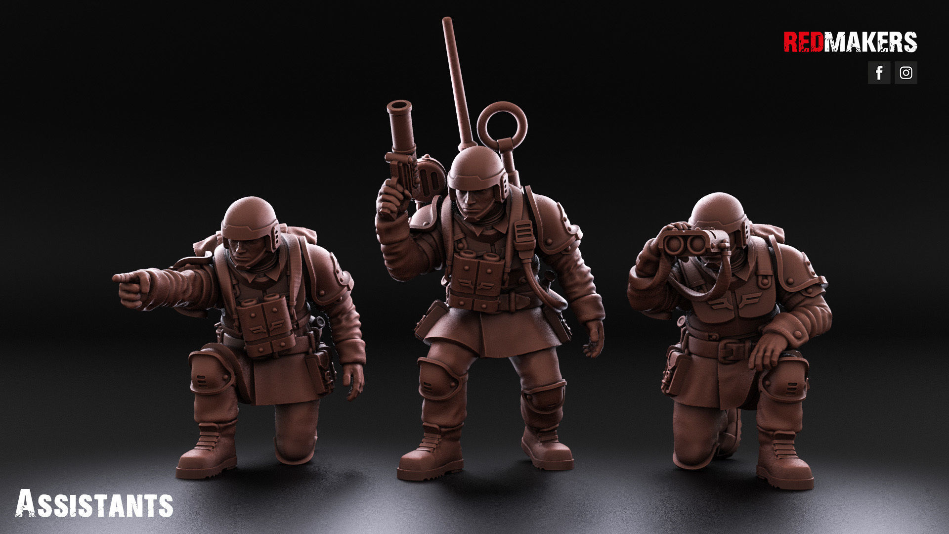 Shock Troops - Heavy Support Squad of the Imperial Force  3D print model_6
