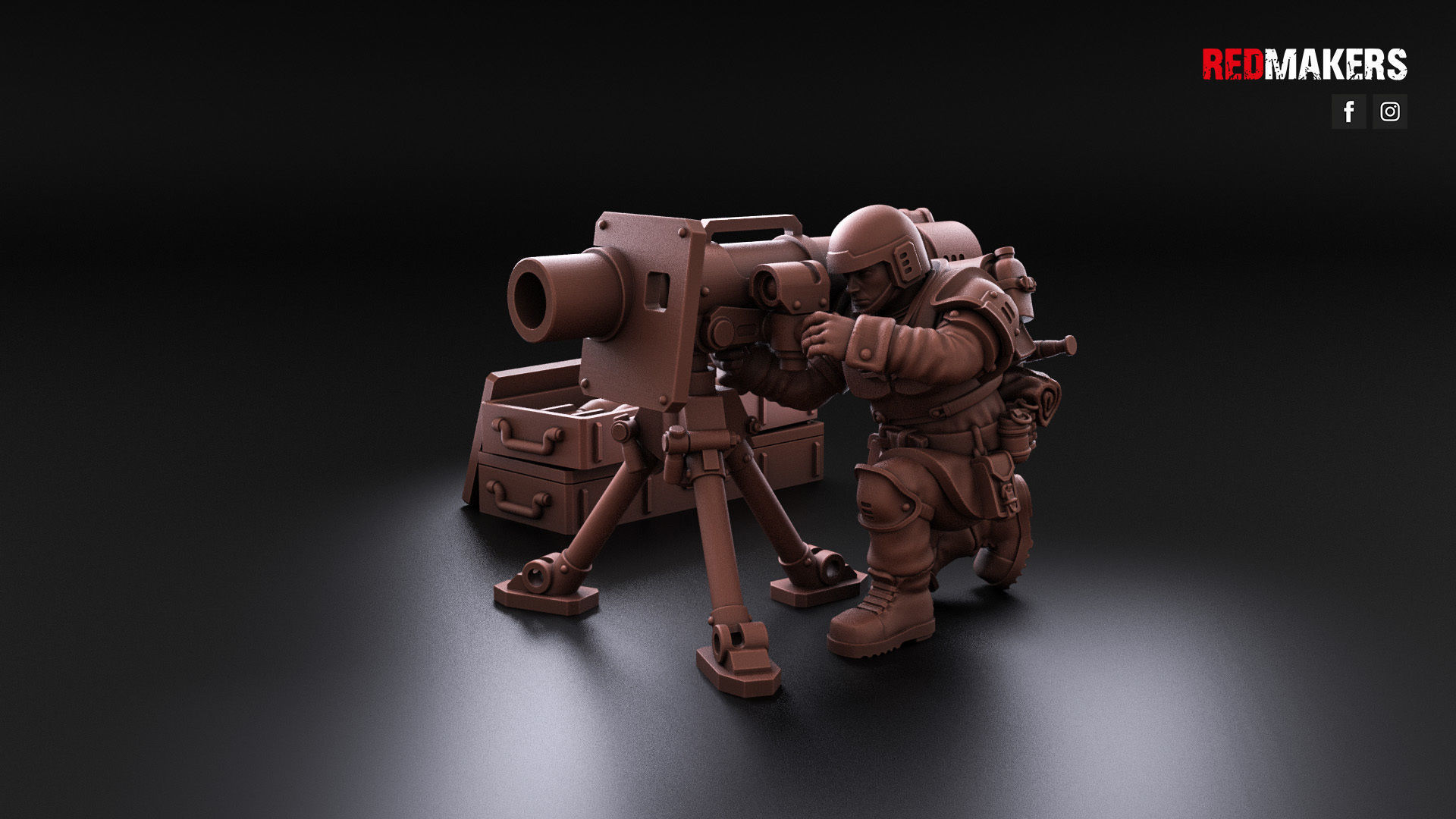 Shock Troops - Heavy Support Squad of the Imperial Force  3D print model_9