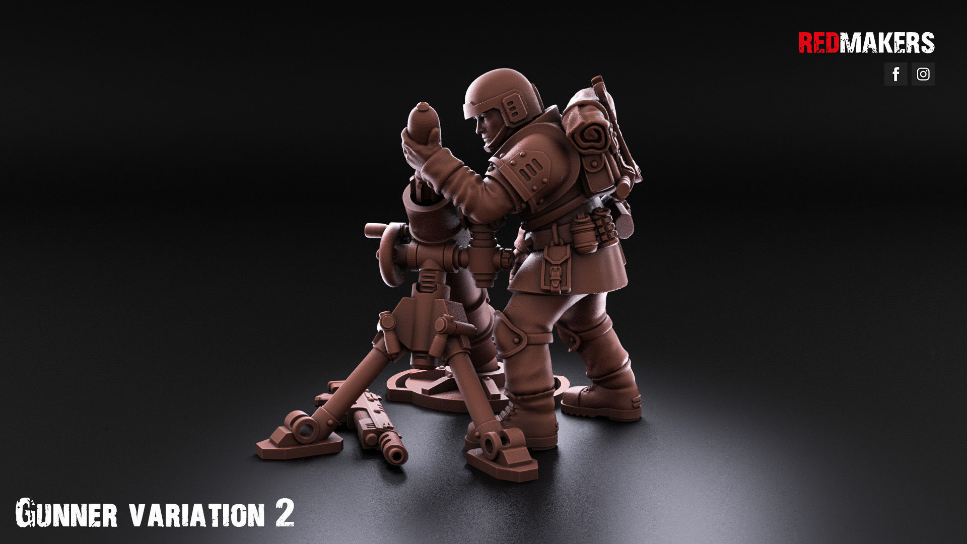 Shock Troops - Heavy Support Squad of the Imperial Force  3D print model_17
