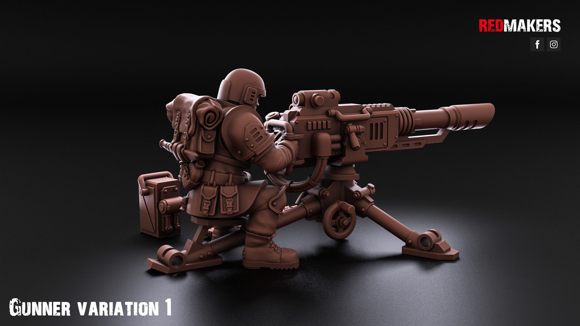 Shock Troops - Heavy Support Squad of the Imperial Force  3D print model_24