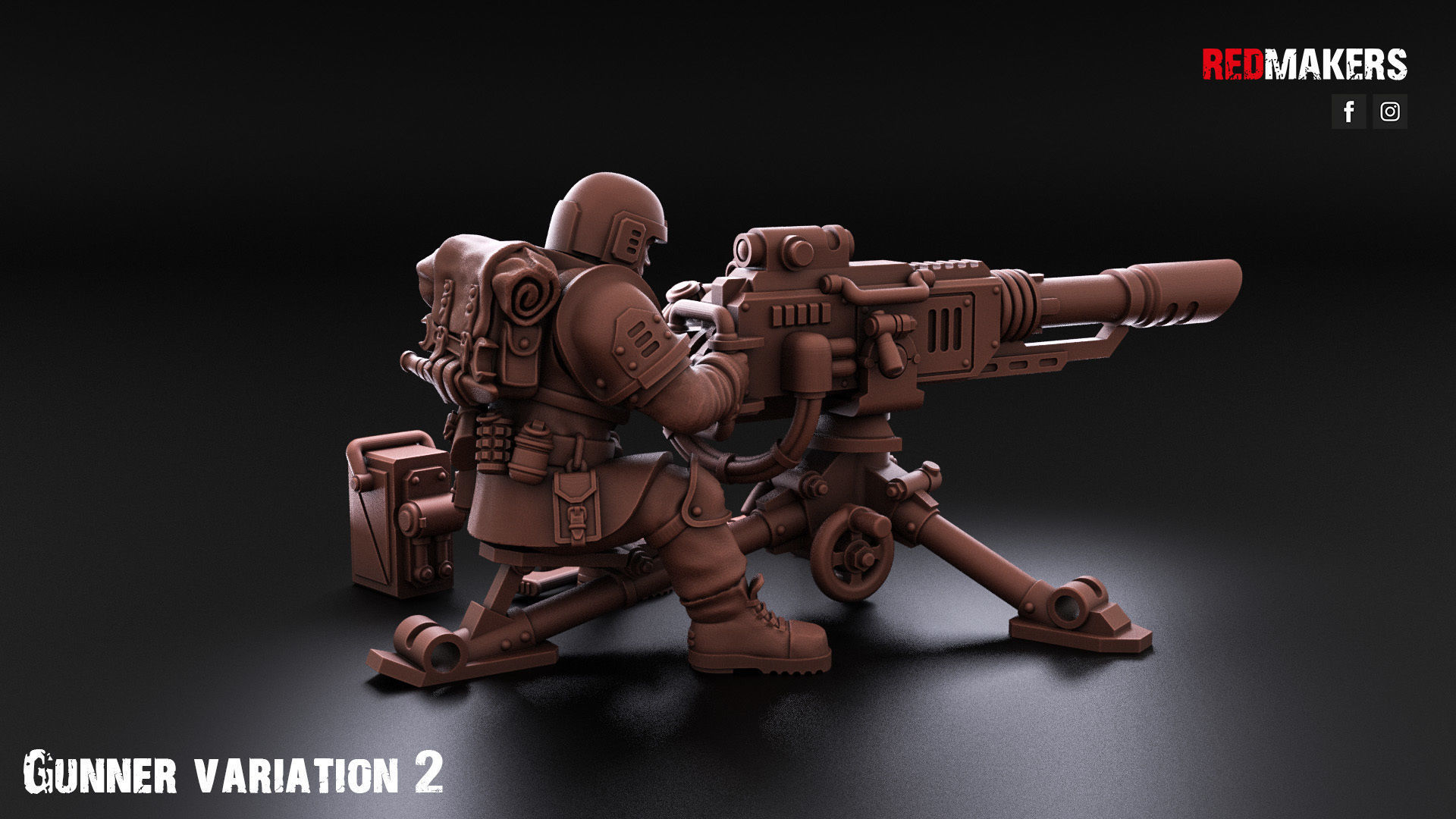 Shock Troops - Heavy Support Squad of the Imperial Force  3D print model_25