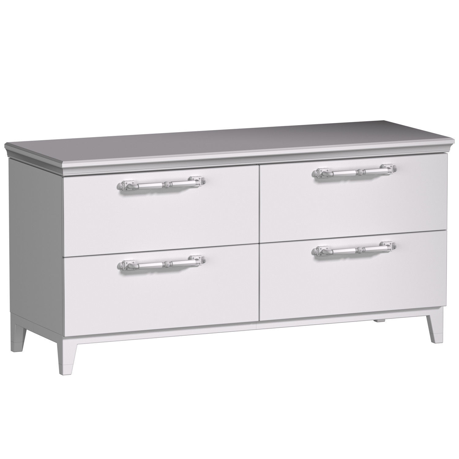 Art Deco Sideboard 3D model_2