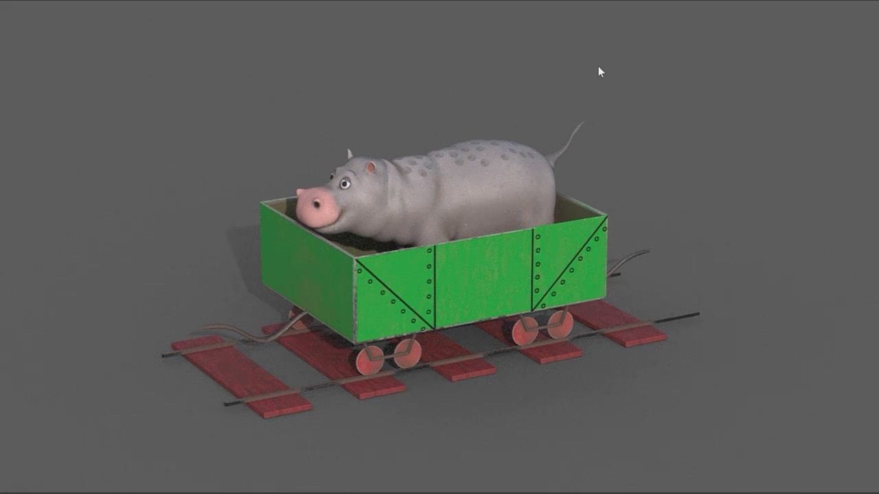 Animal Train 3D Model Inspired by a book of Roberts Elizabeth 3D model_63