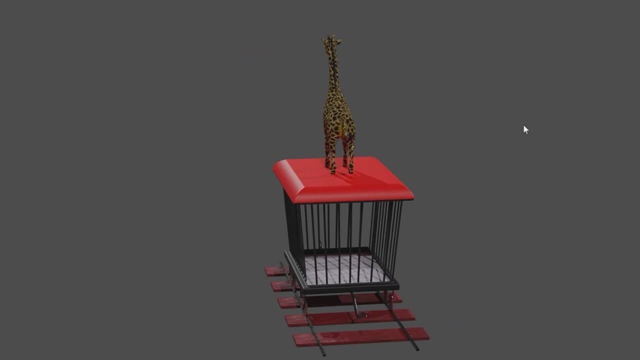 Animal Train 3D Model Inspired by a book of Roberts Elizabeth 3D model_54