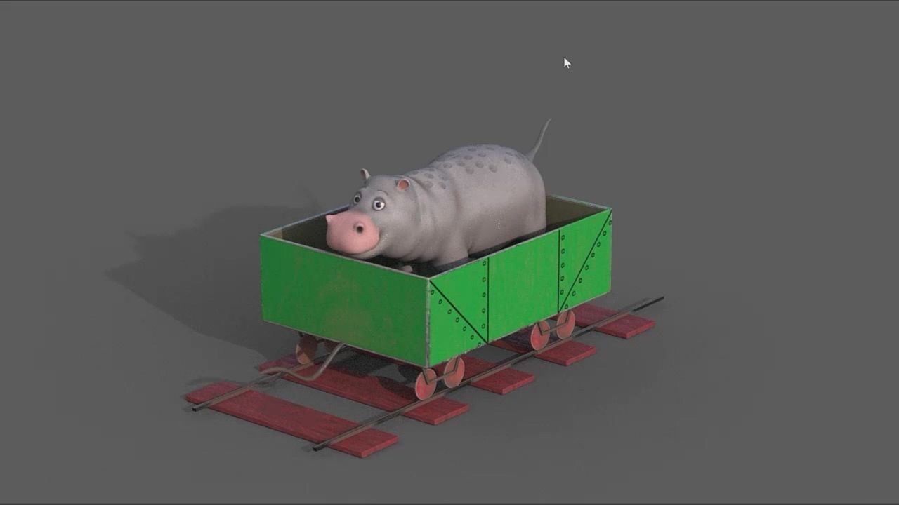 Animal Train 3D Model Inspired by a book of Roberts Elizabeth 3D model_61