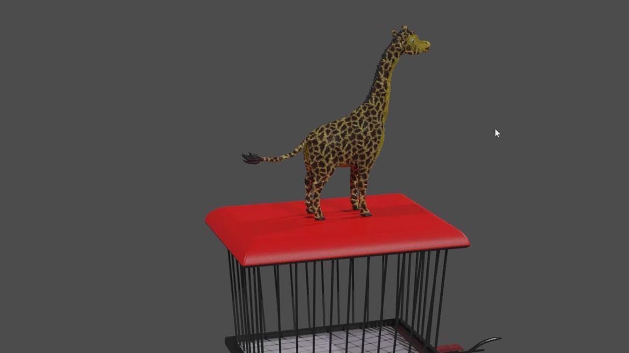 Animal Train 3D Model Inspired by a book of Roberts Elizabeth 3D model_51