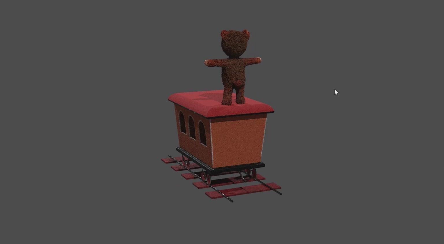 Animal Train 3D Model Inspired by a book of Roberts Elizabeth 3D model_35