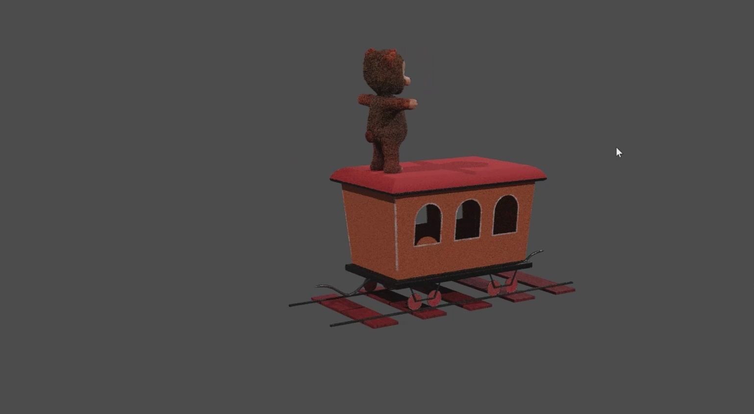 Animal Train 3D Model Inspired by a book of Roberts Elizabeth 3D model_36