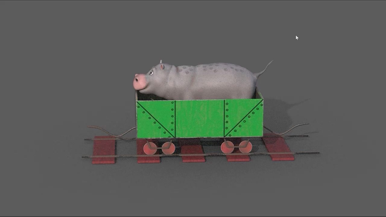 Animal Train 3D Model Inspired by a book of Roberts Elizabeth 3D model_64