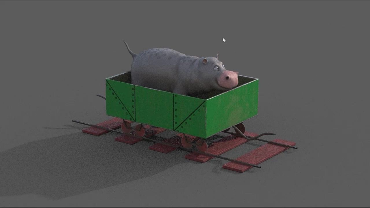 Animal Train 3D Model Inspired by a book of Roberts Elizabeth 3D model_66