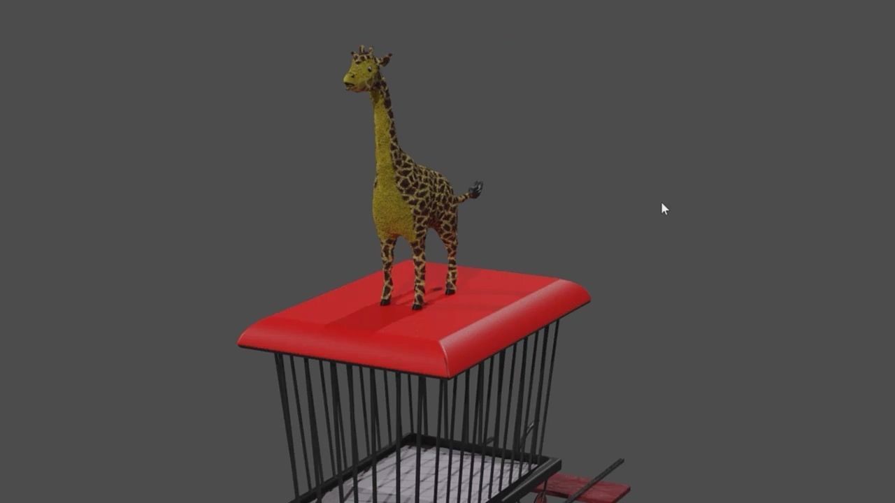 Animal Train 3D Model Inspired by a book of Roberts Elizabeth 3D model_58