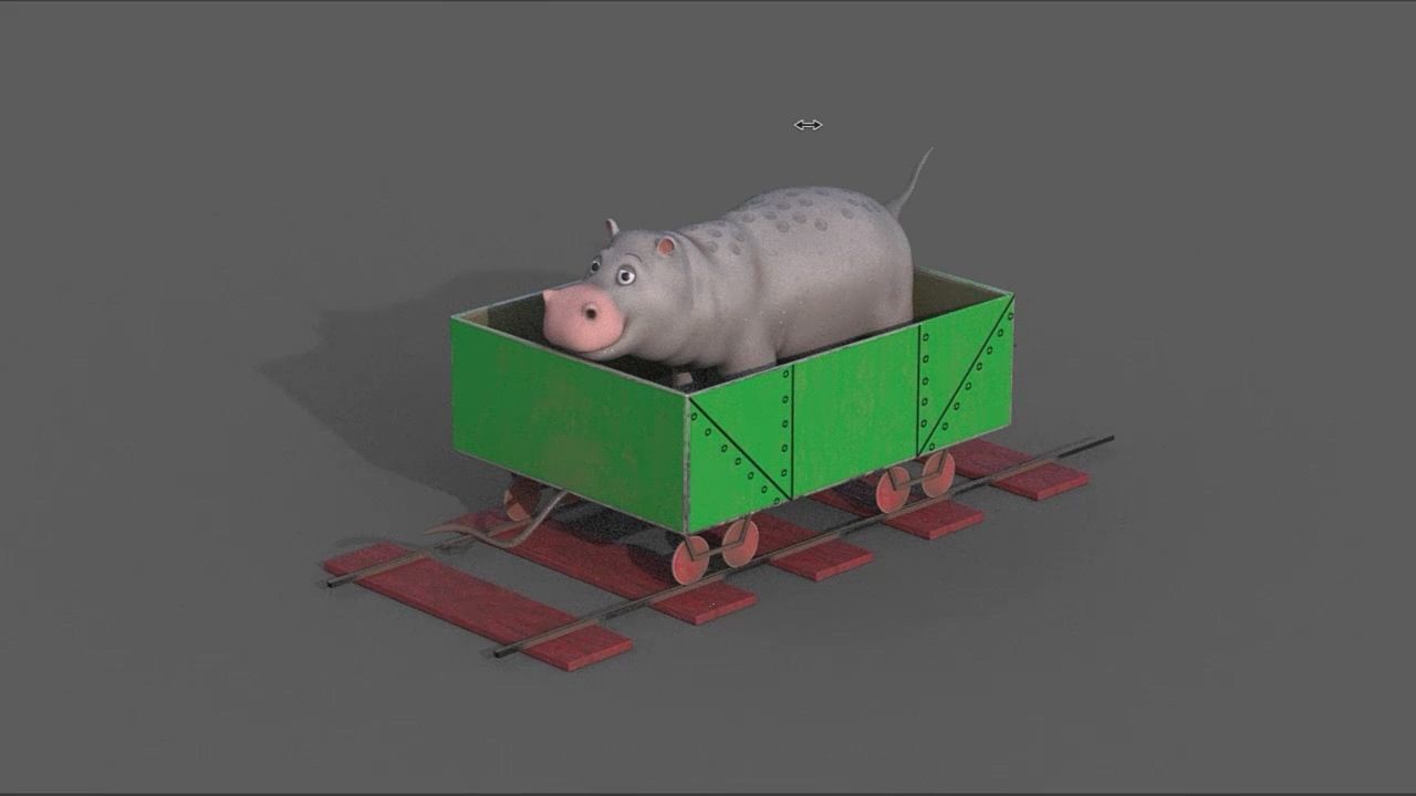 Animal Train 3D Model Inspired by a book of Roberts Elizabeth 3D model_70