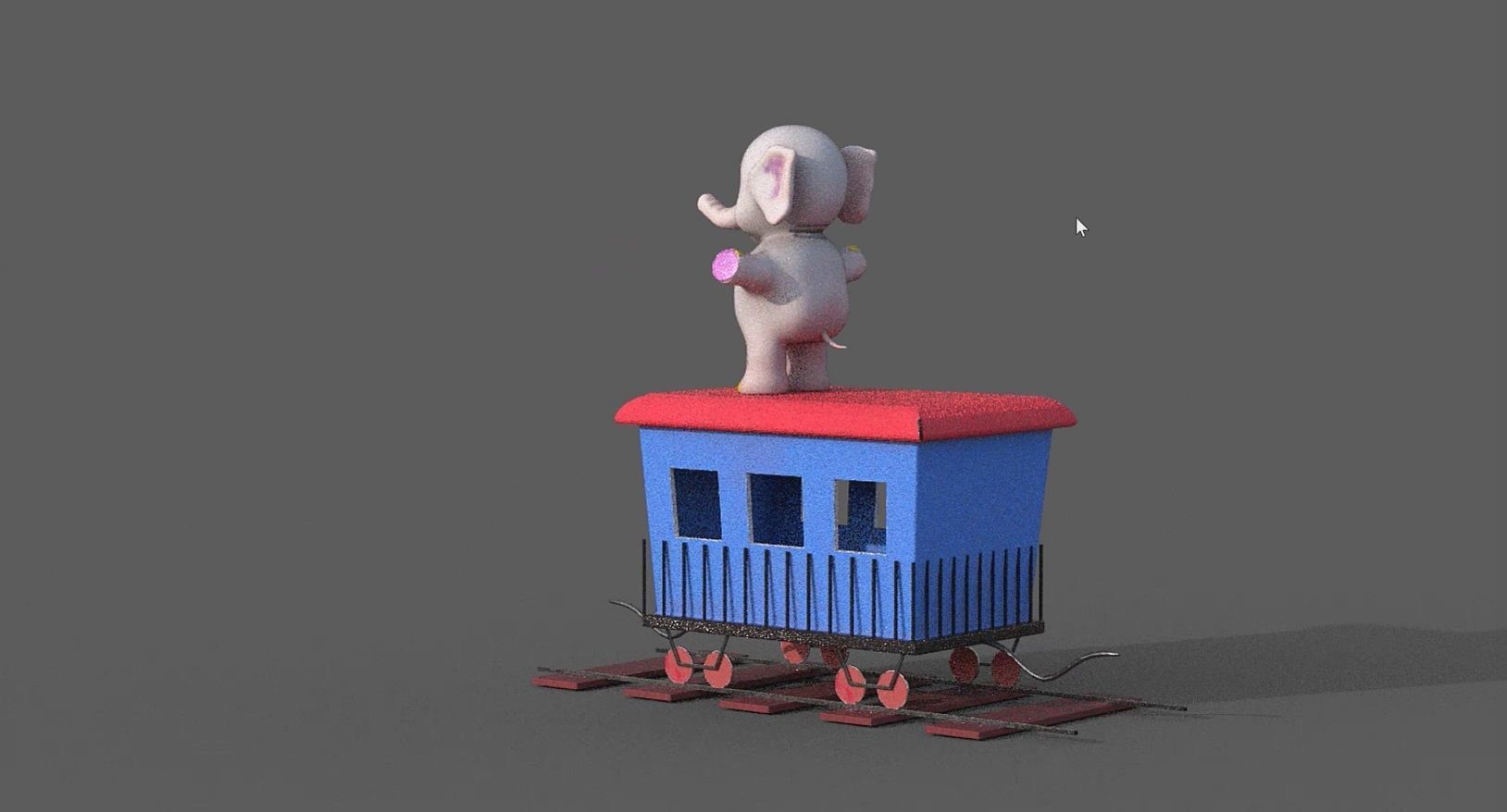 Animal Train 3D Model Inspired by a book of Roberts Elizabeth 3D model_44