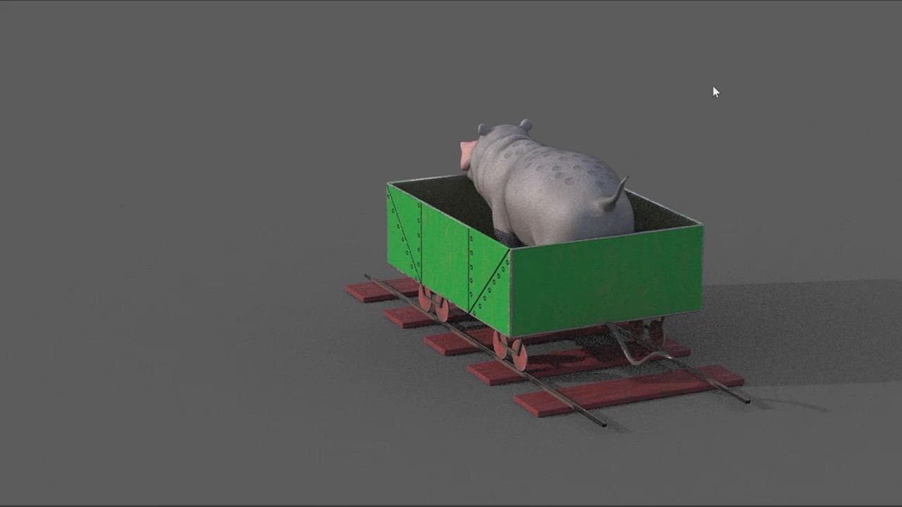 Animal Train 3D Model Inspired by a book of Roberts Elizabeth 3D model_65