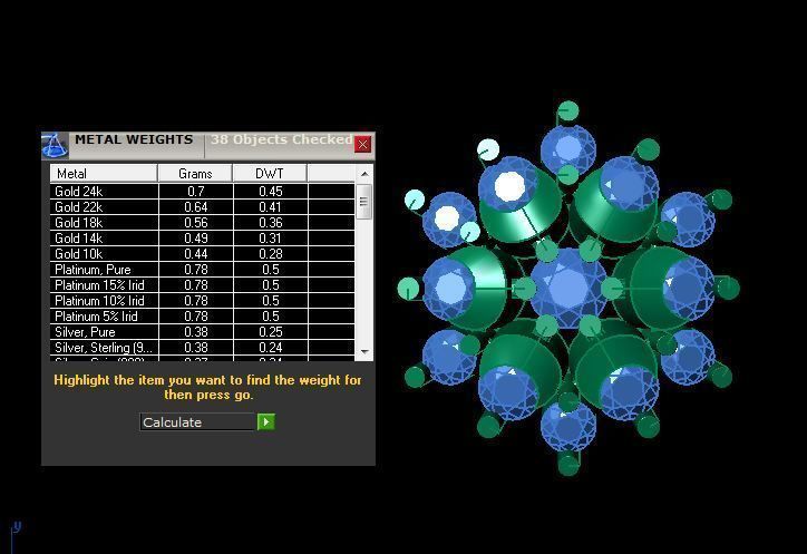 woman nose pin 3D print model_9