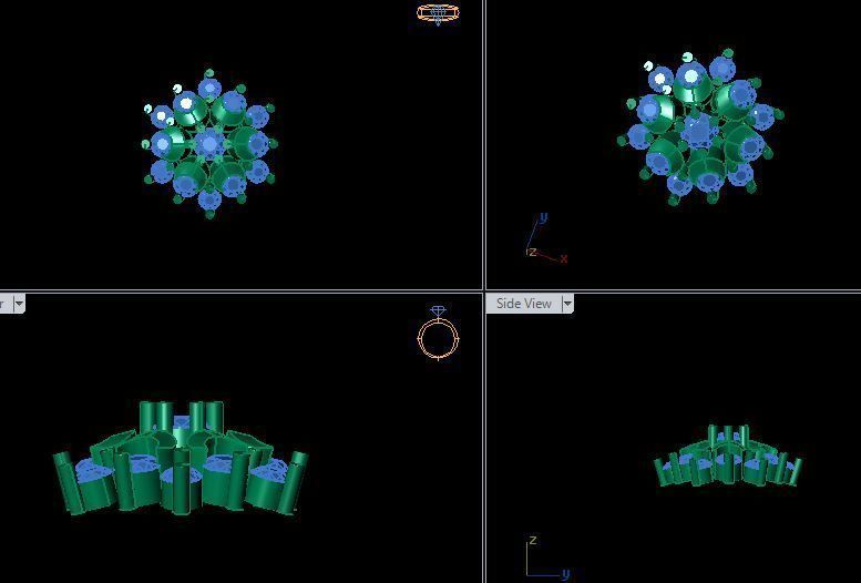 woman nose pin 3D print model_7