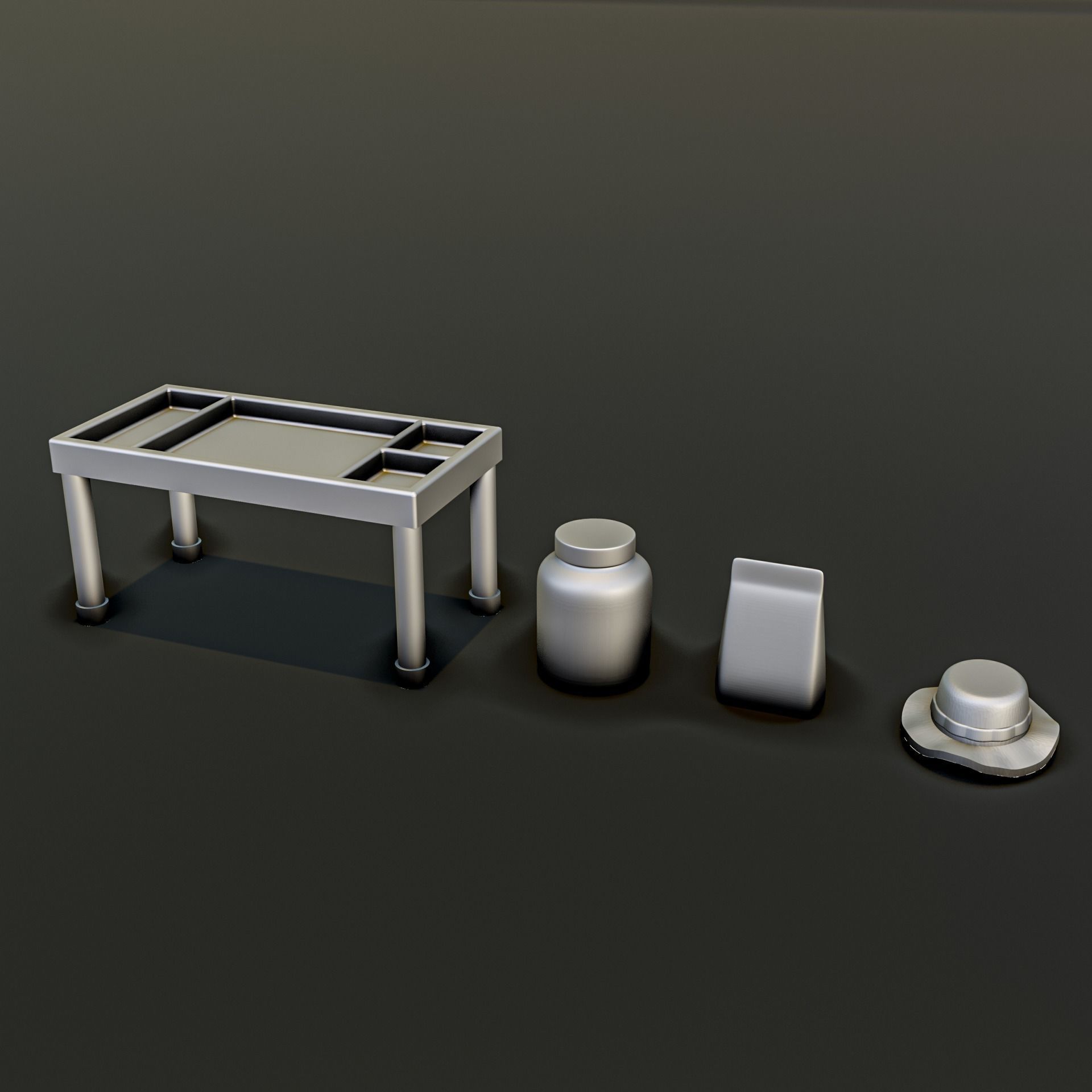 Fishing Diorama Pack 3D print model_6