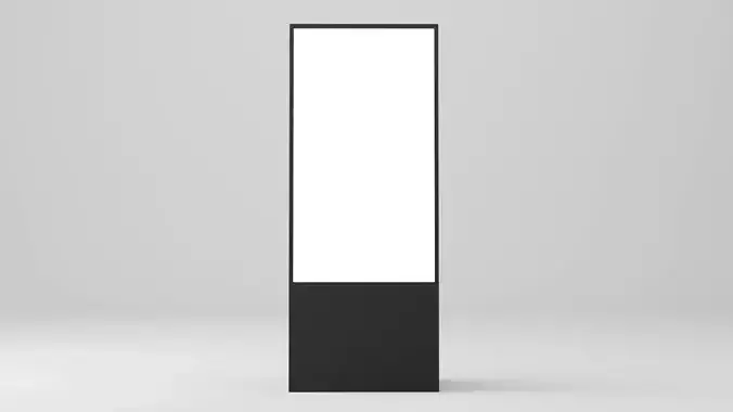 Display machine 3d model Low-poly 3D model
