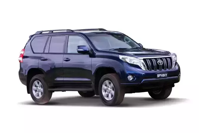Animated Car Toyota Prado