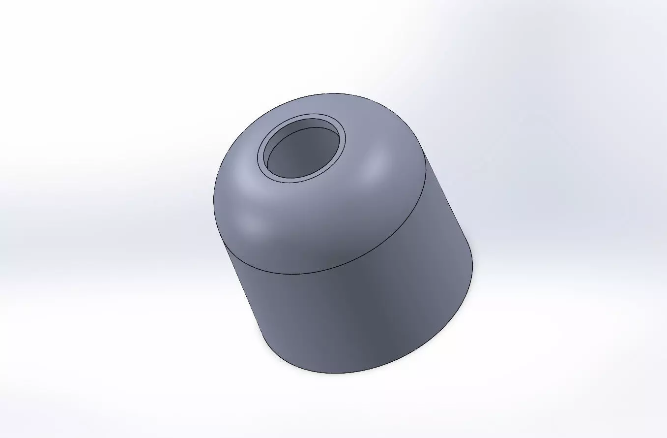 45390 trunk lid bumper door 3D print model_0