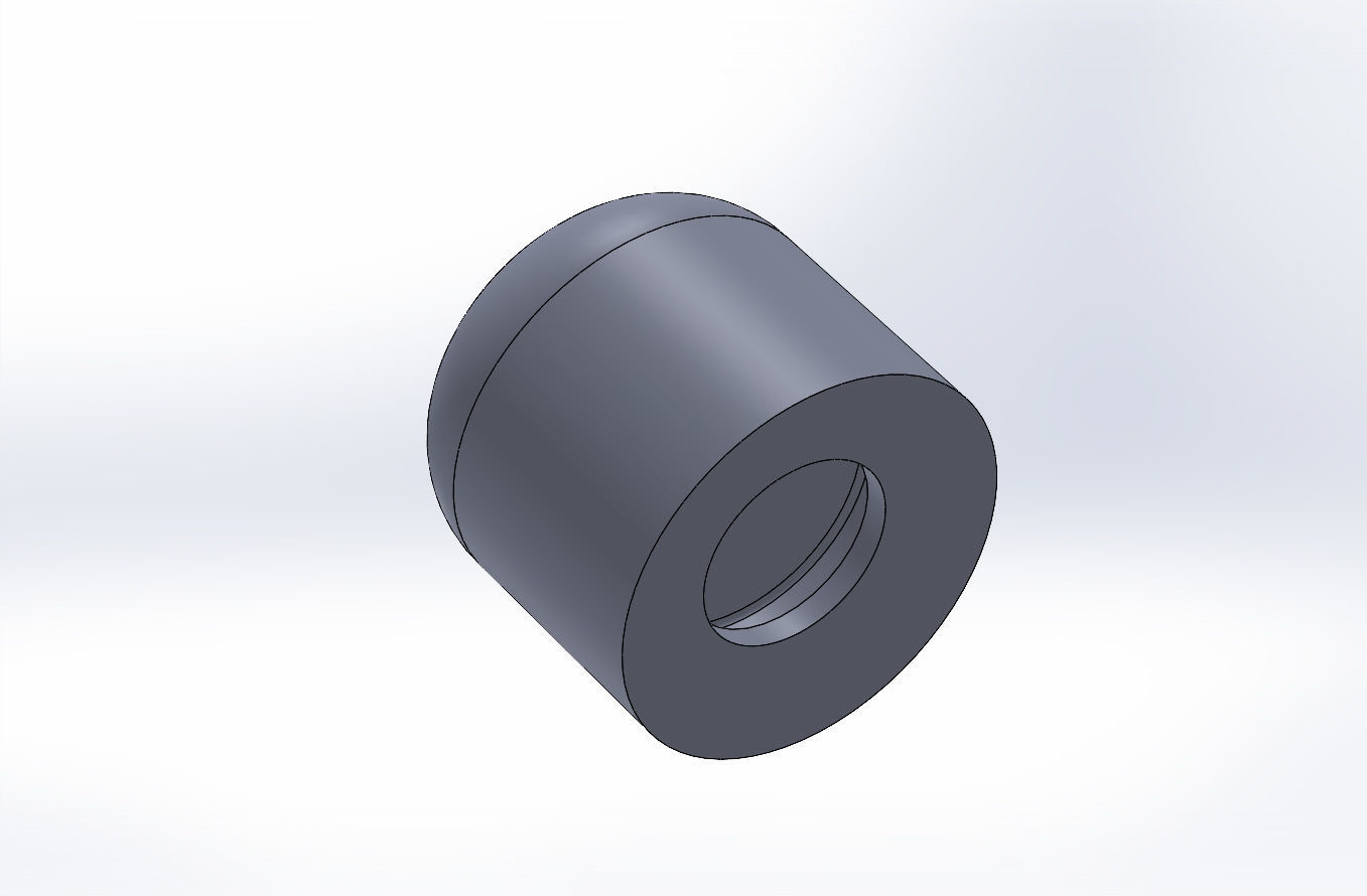 45390 trunk lid bumper door 3D print model_2