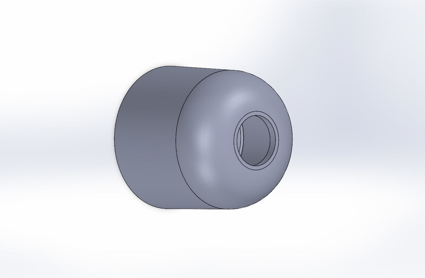 45390 trunk lid bumper door 3D print model_1