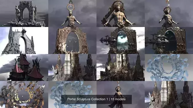 Portal Sculpture Collection 1 
