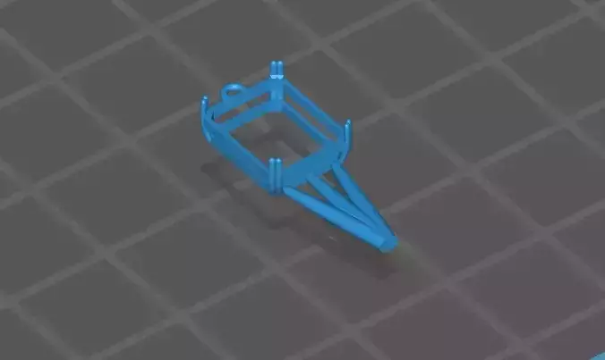 Pendant stone rectangular 11x9 9x11