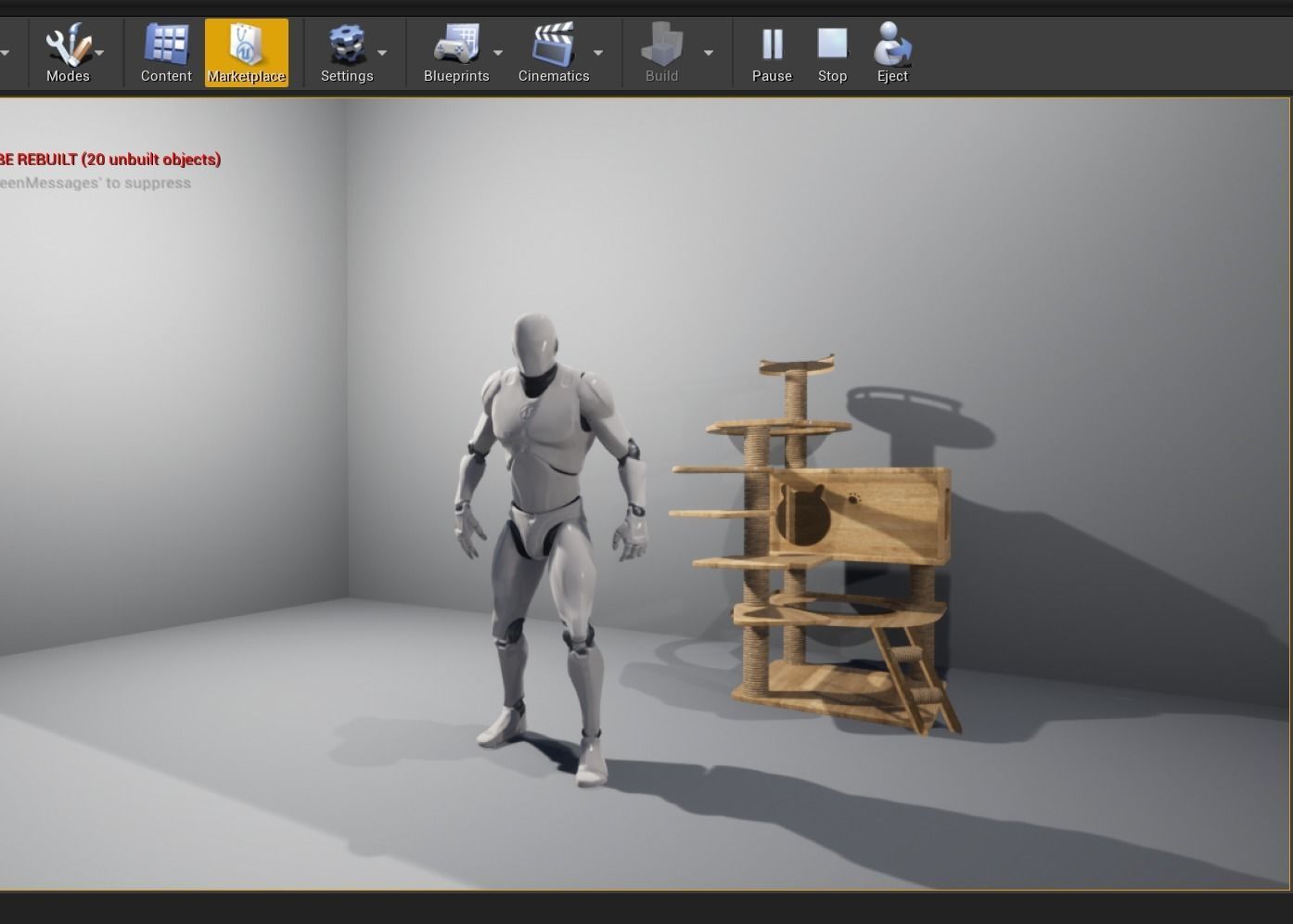 Cat Condo 3D model_14