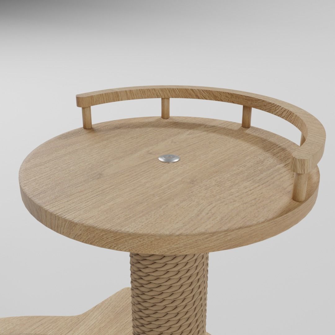 Cat Condo 3D model_7