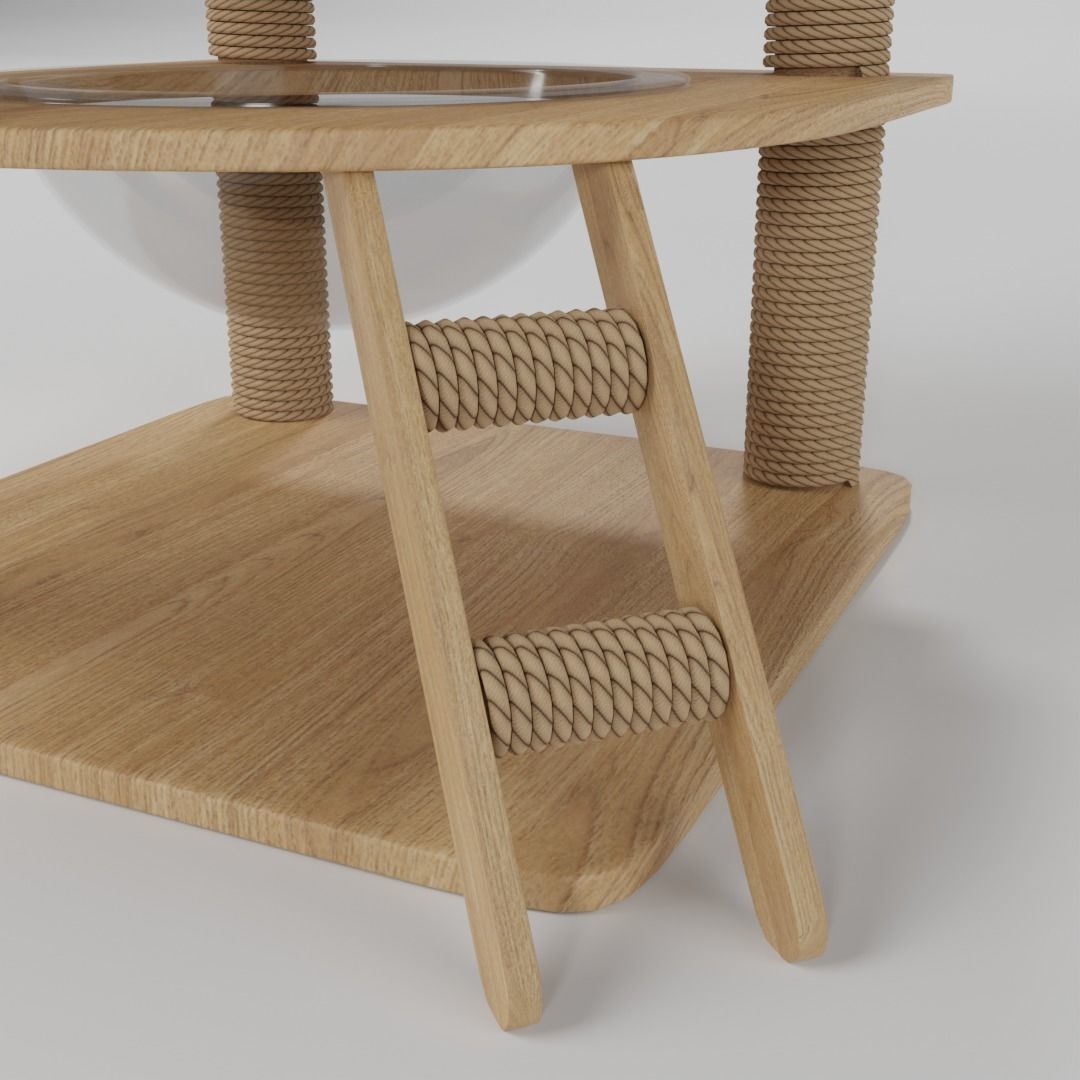 Cat Condo 3D model_6