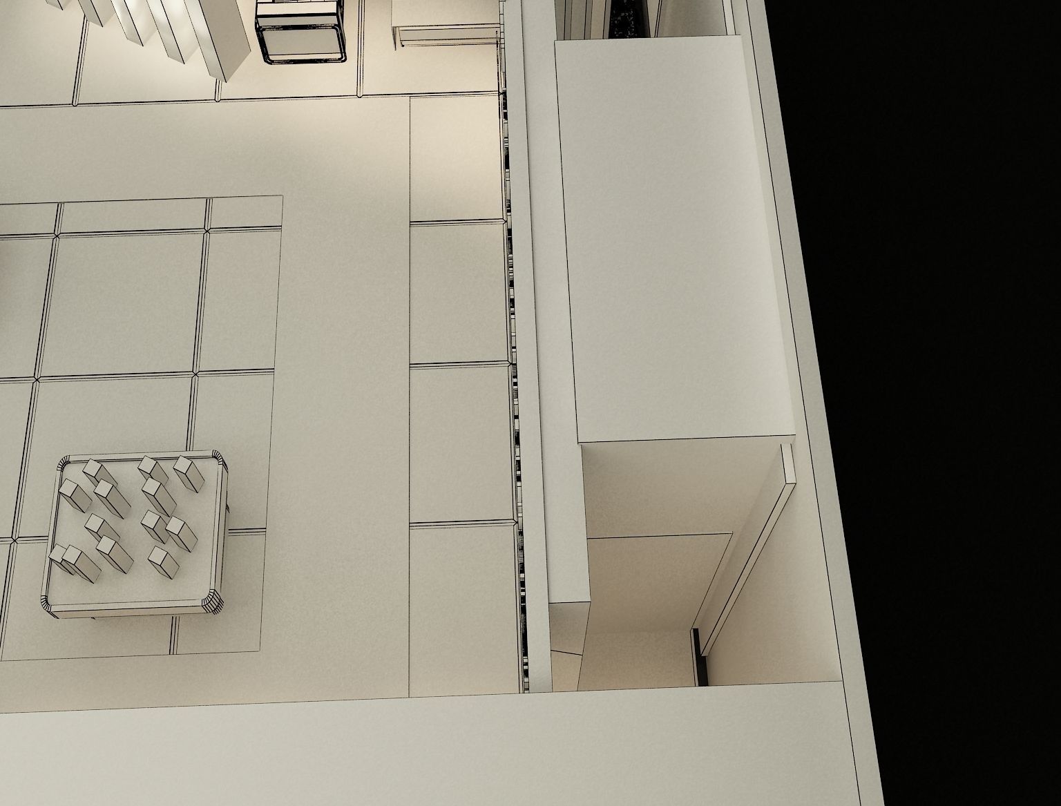 Booth Exhibition Stand a357a 3D model_23