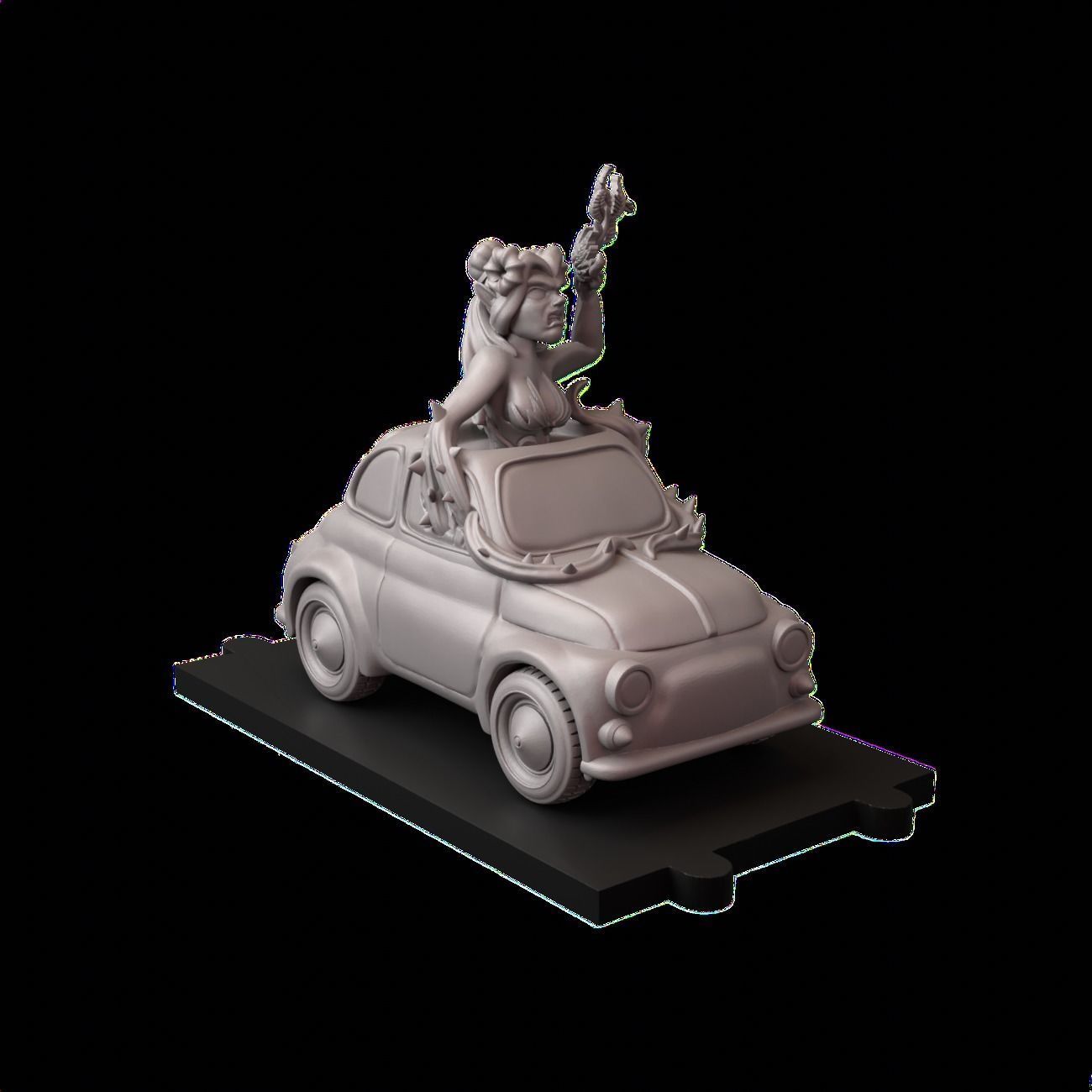 Plum TUSSLE FOR VICTORY 3D print model_4