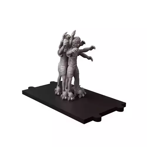 Ex Skating Club TUSSLE FOR VICTORY 3D print model