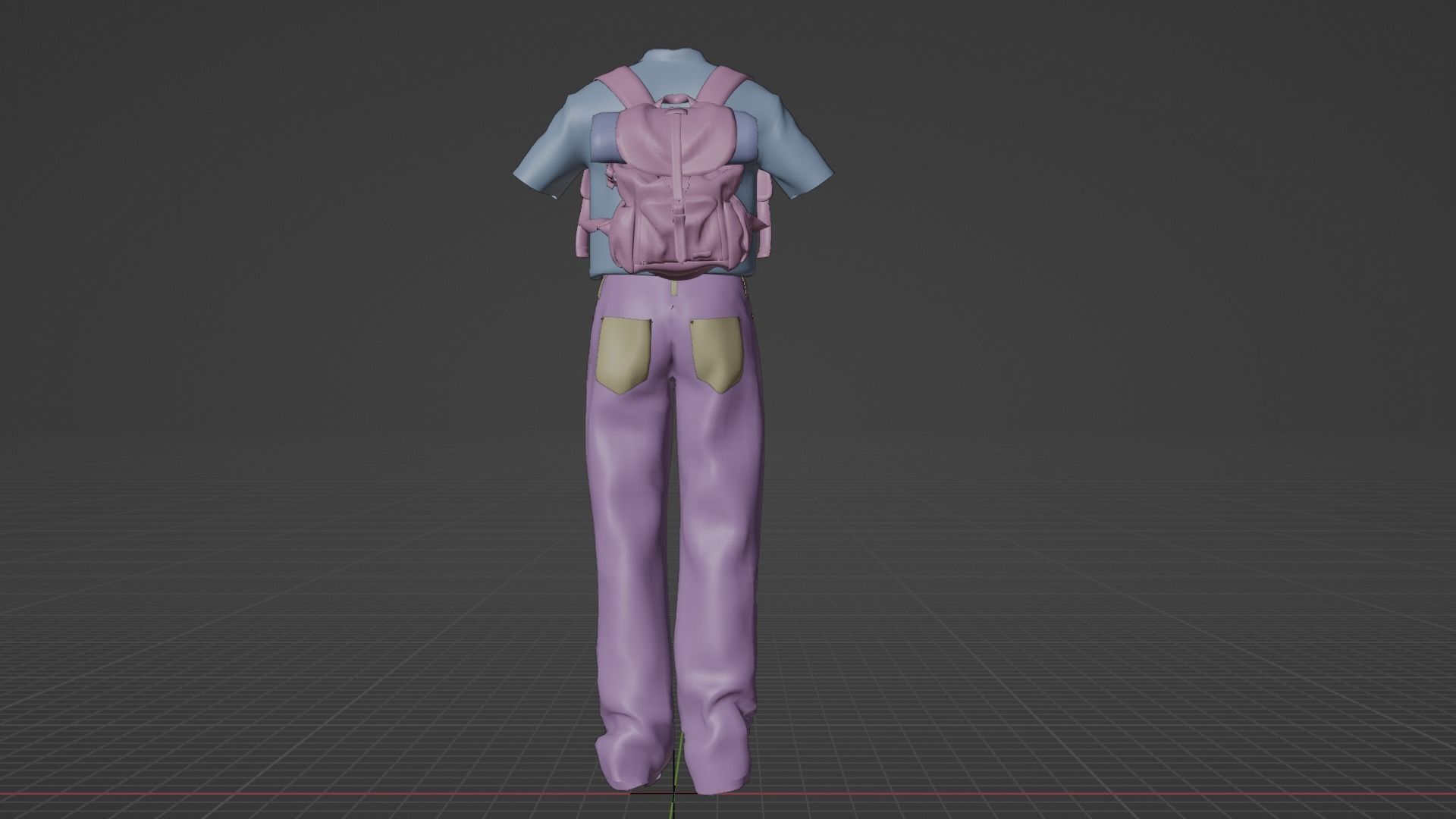 Backpack V2 3D model_18