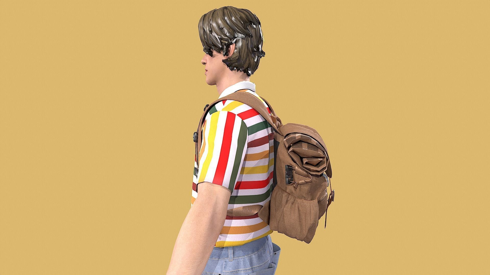 Backpack V2 3D model_9