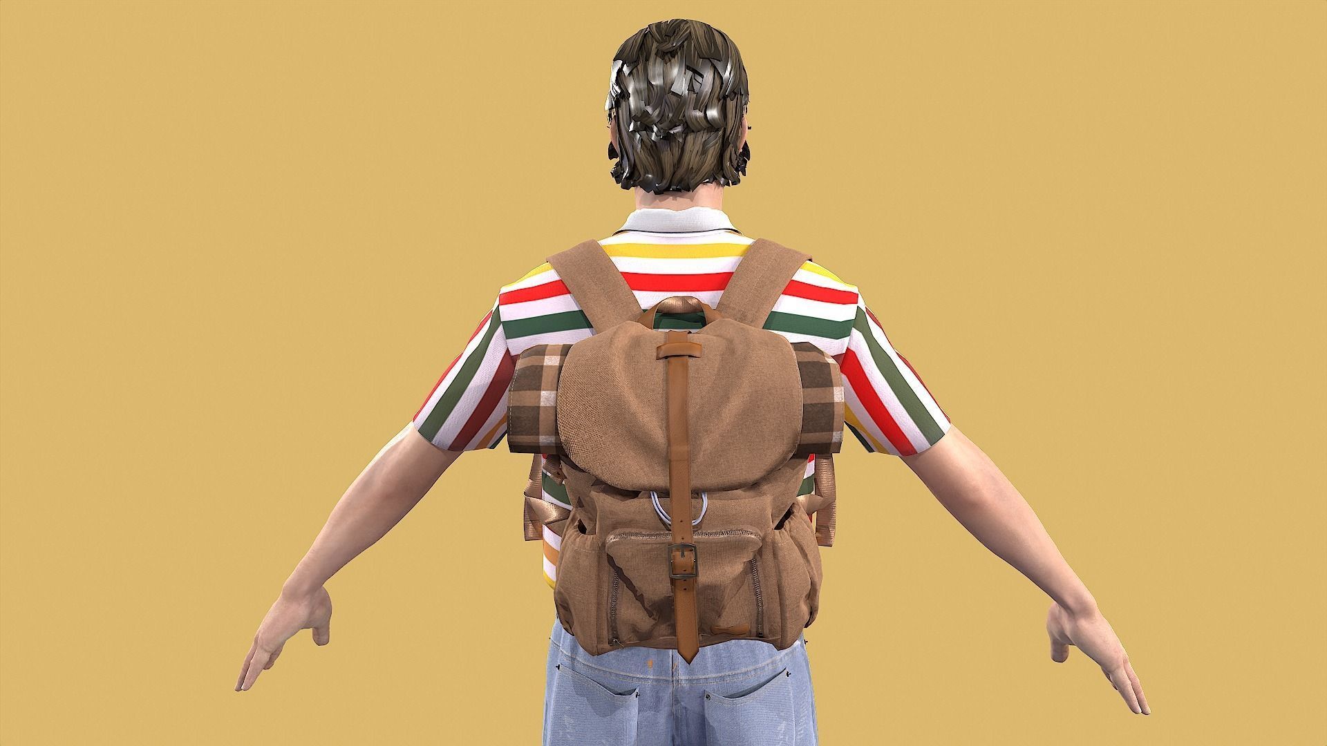 Backpack V2 3D model_7