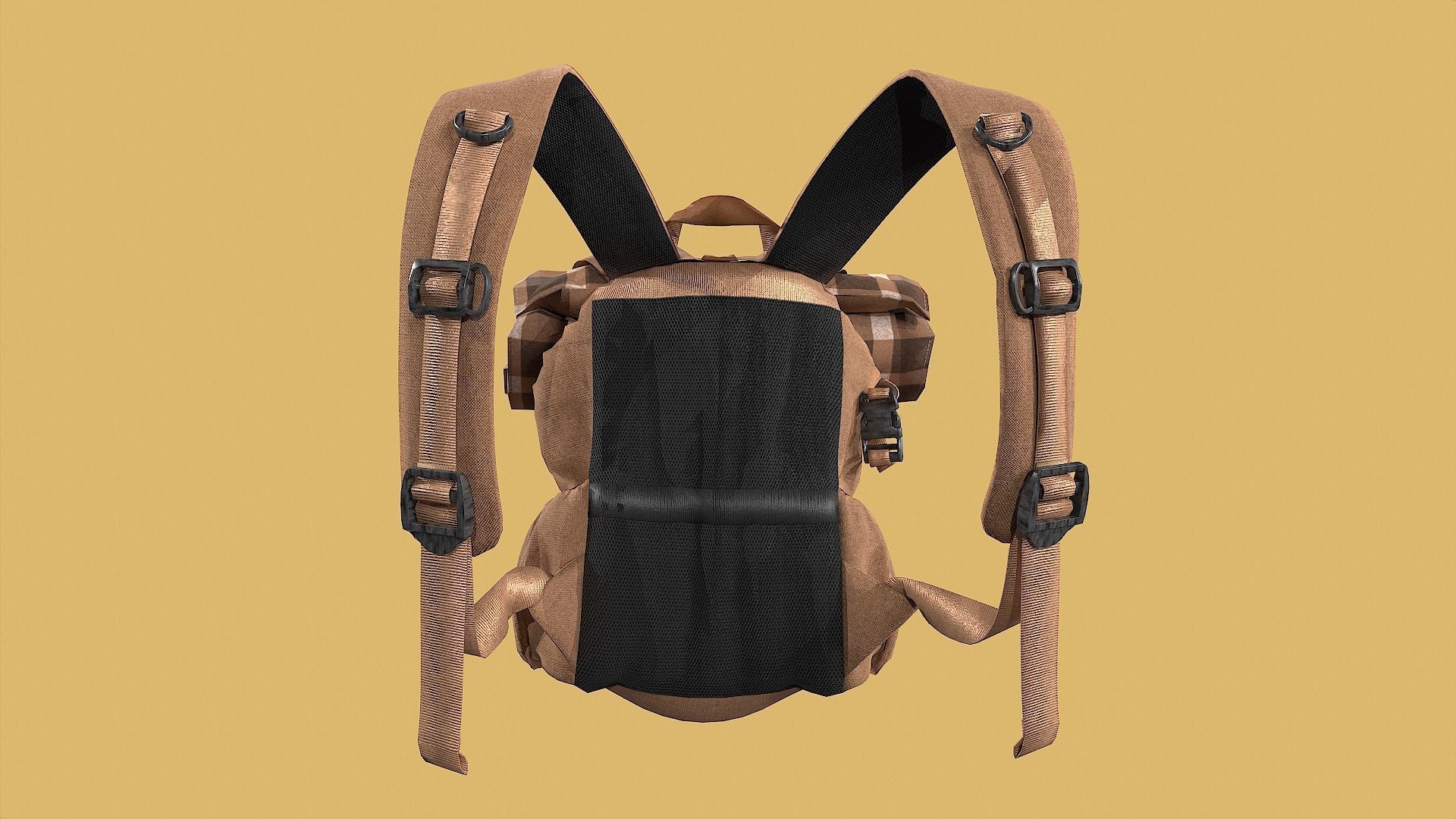 Backpack V2 3D model_10