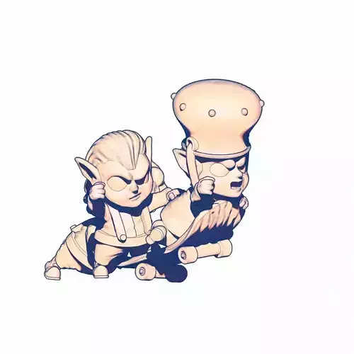 Longfoot Brother TUSSLE FOR VICTORY