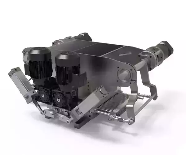 CHOCOLATE ONE SHOT DEPOSITOR MACHINE 3D model