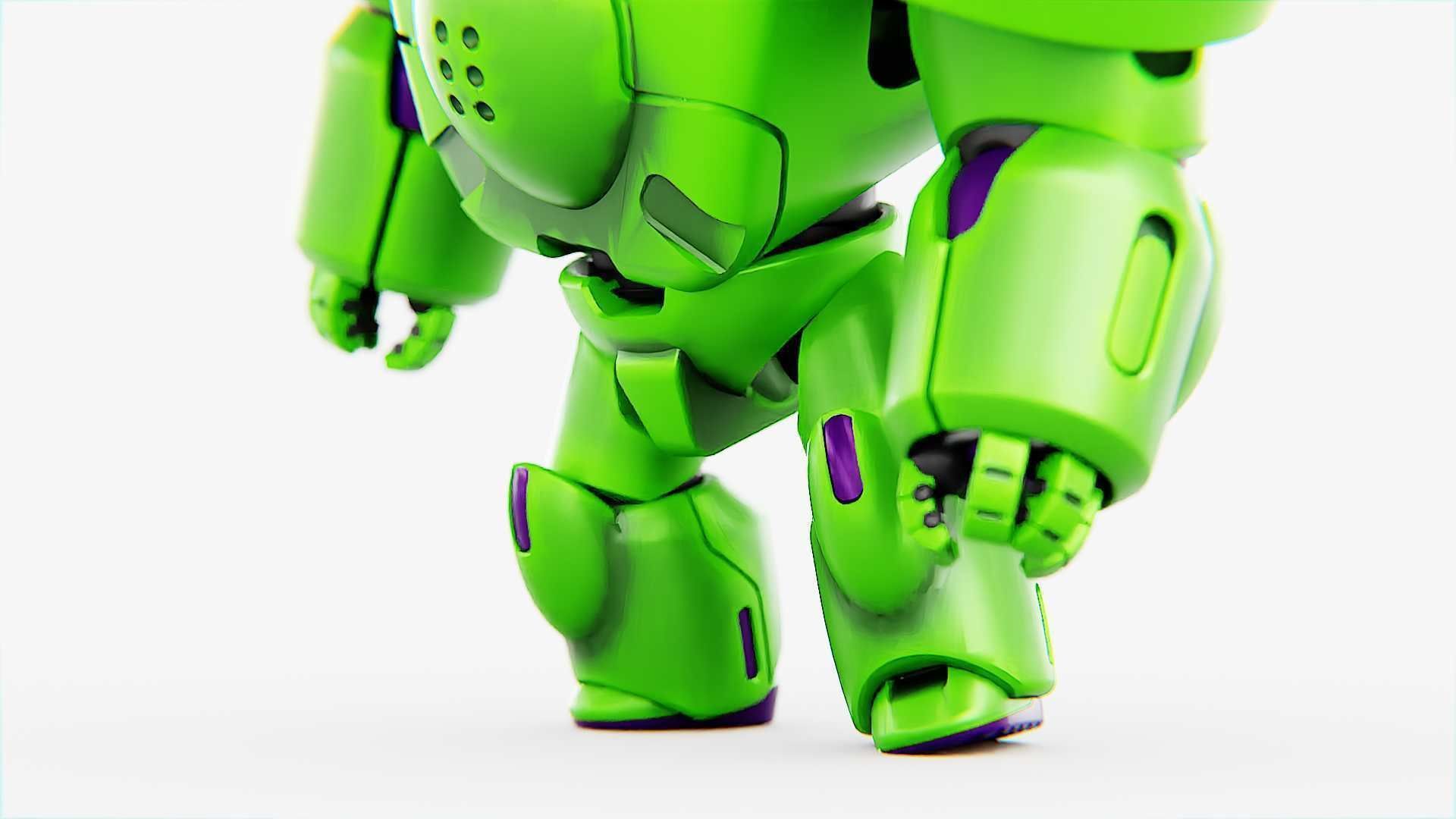 TOY BOT CYCLON RIGGED 3D model_19