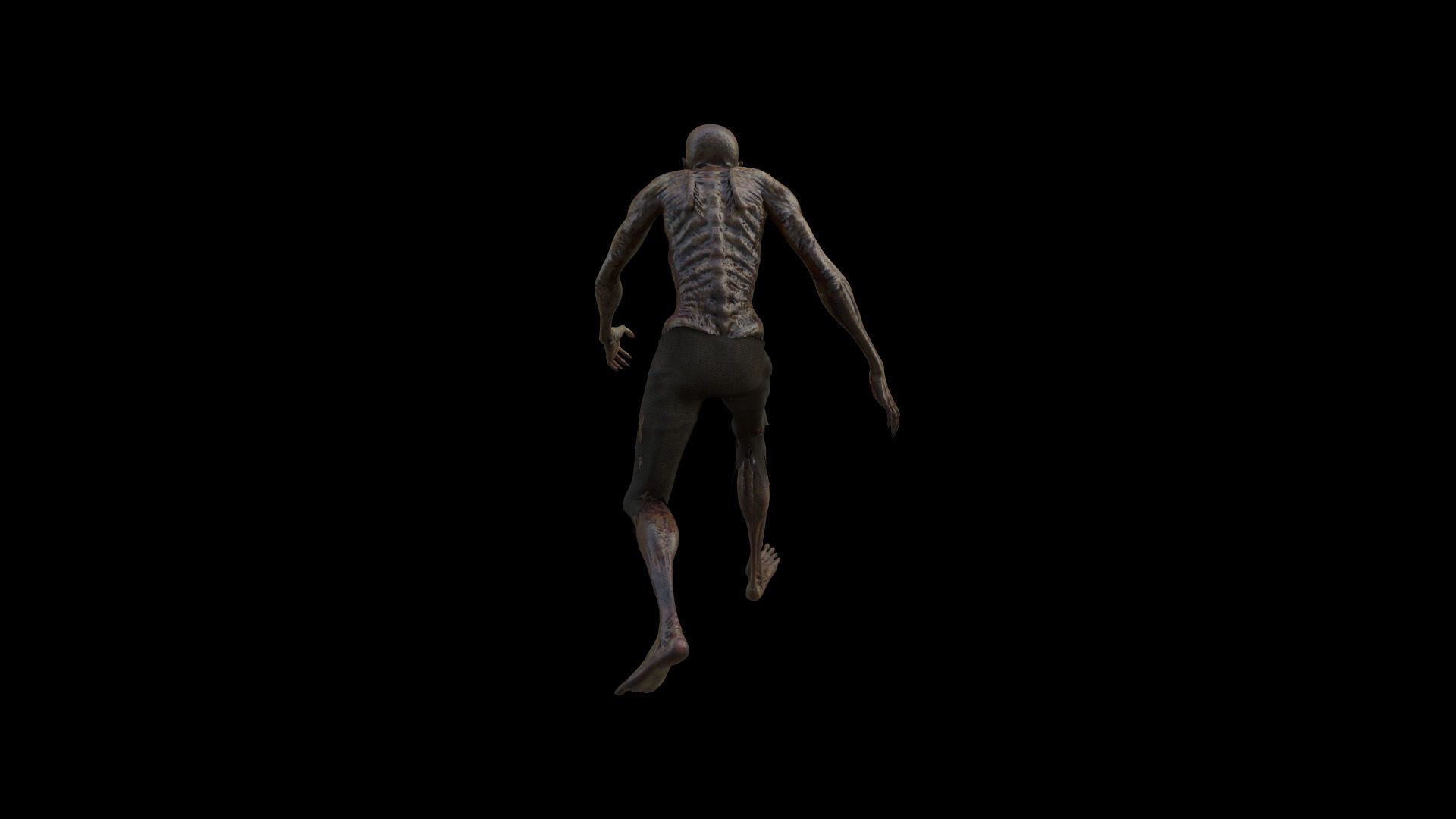 ZOMB04 Zombie Running Animation 3D model_6