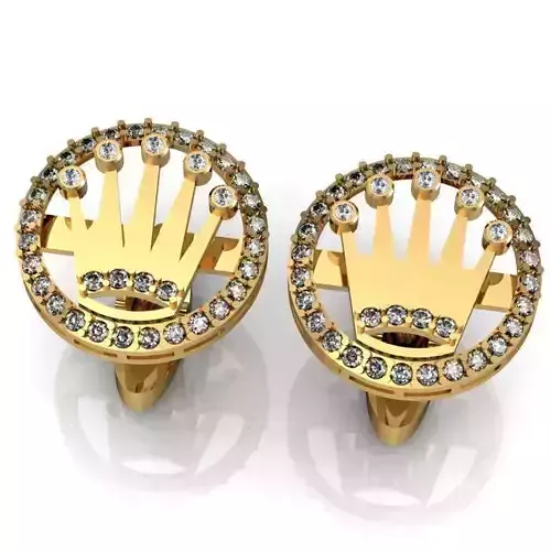 daimond cufflinks