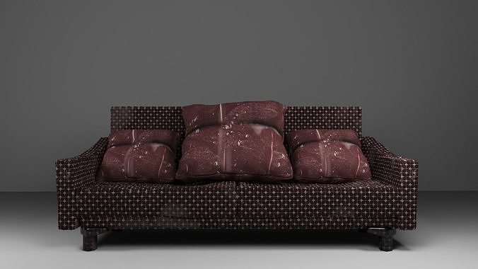 Sofa Costura 3D model