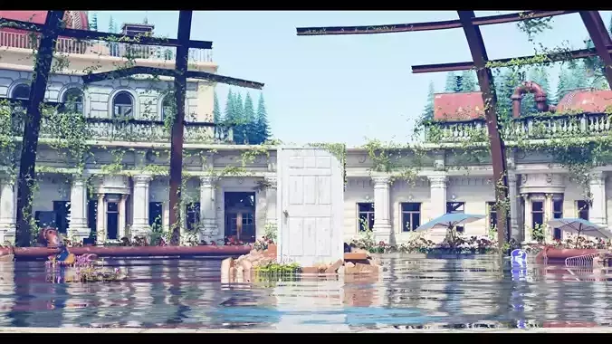 Suzume Realistic animation - blender model