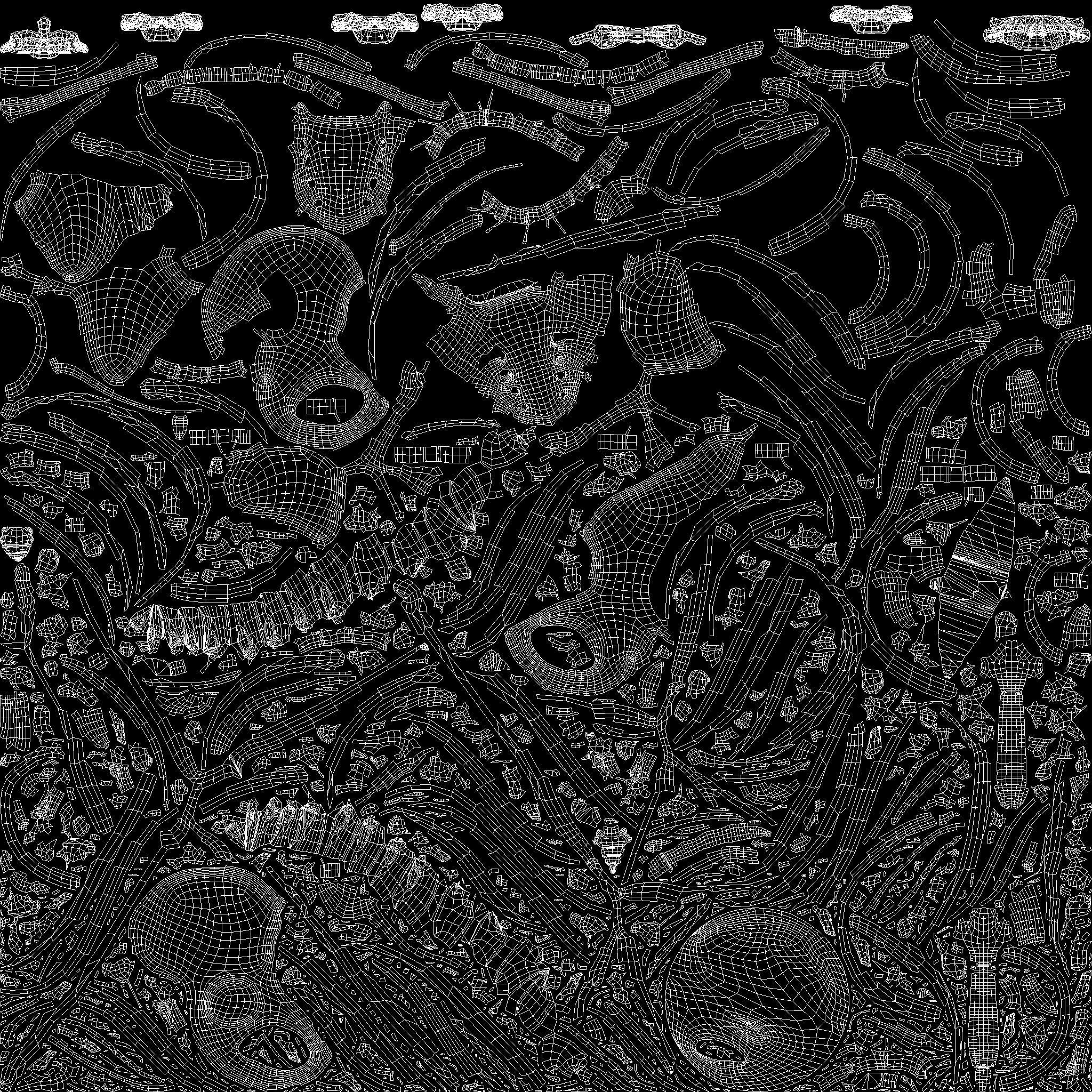 Stylized Human Skeleton Fully Rigged 3D model_47