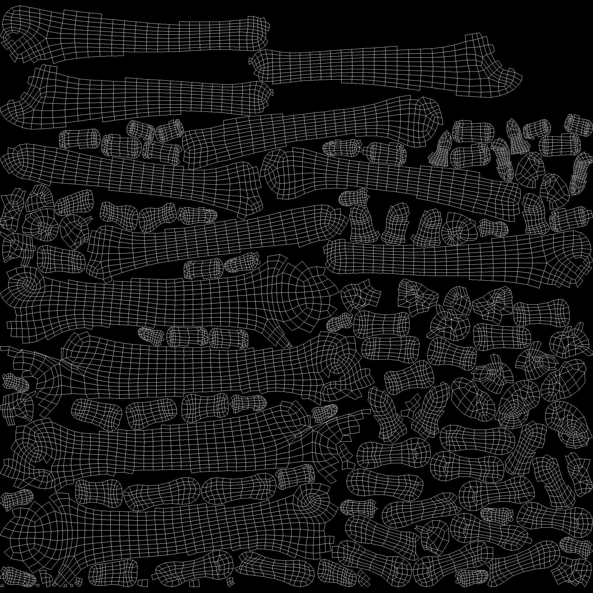 Stylized Human Skeleton Fully Rigged 3D model_48